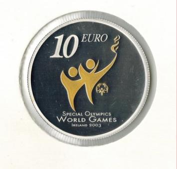 Special Olympics Dublin 10 euro Ierland 2003 Proof